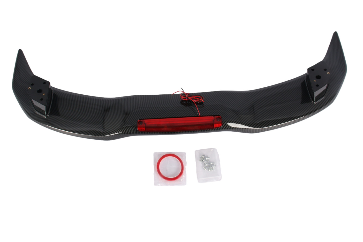Carbon Fiber Rear Trunk Spoiler Lip Roof Tail Wing 53" For Maserati Quattroporte