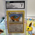 Pokémon TCG Graded CGC 7 Dragonite Black Star Promo 5 WB STAMPED Mewtwo Strikes