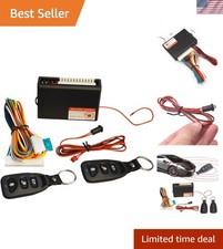 Vehicle Remote Lock  Unlock Kit - Universal Keyless Entry System, 80m Range