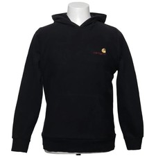 Carhartt WIP, Kapuzenpullover, Größe: XS, HOODED SQUAD SWEAT, Schwarz #y9f