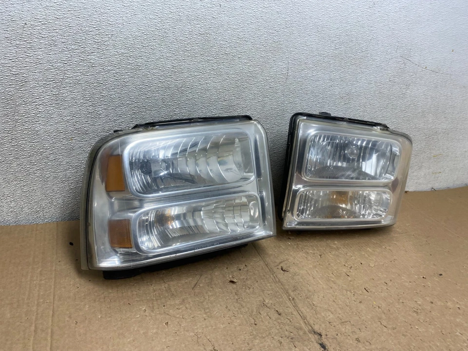 Faros laterales izquierdo+derecho Ford F-250 F250 Super Duty 2005-2007 V3494 DW Foto 3 de 4