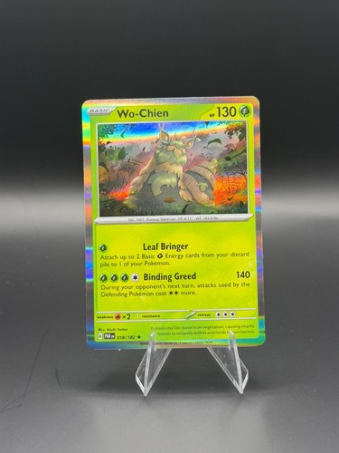Wo-Chien 18/182 Paradox Rift Holo Rare NM Pokemon TCG