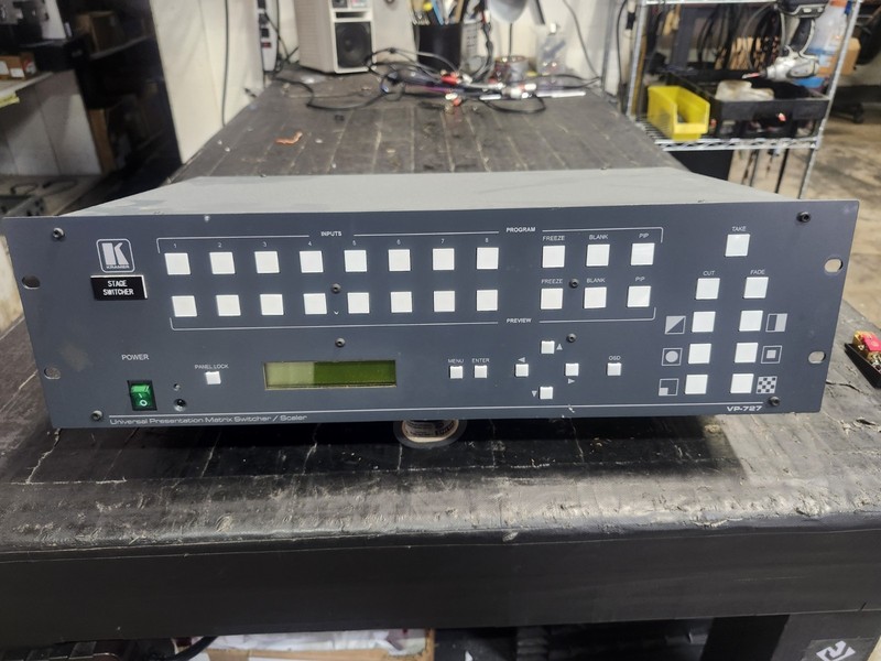 Kramer VP-727T Presentation Switcher Control Panel Remote Control Console VP-727