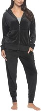 Felina Women's 2- Piece Velour Track Suit Lounge Set New with Tags