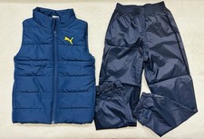 Puma Vest Boys Size 5/6 Years Pants Excellent Condition