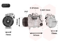 Kompressor Klimaanlage Passend FüR Mercedes GLE M-Klasse W166 166
