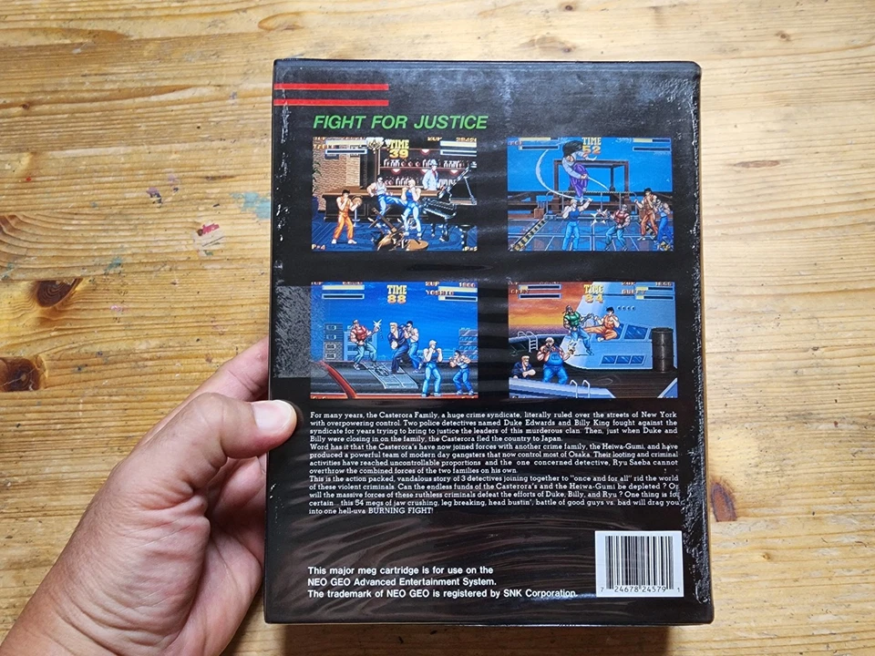 NEO GEO AES BURNING FIGHT US VERSION - Image 3 of 4