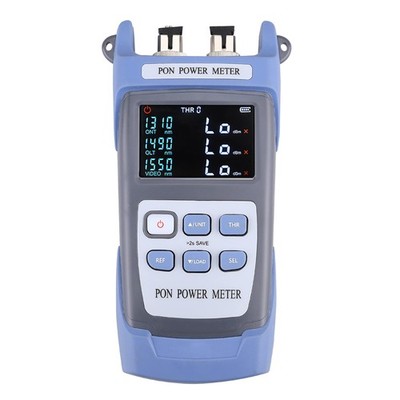 Optical Fiber Cable PON Power Meter Tester Tool 1310 1490 1550nm FTTX ONT OLT...