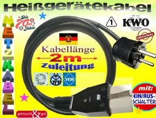 HeißgerätekabelNetzkabelAnschlussleitungGerätekabelHeißgerätesteckerZuleitungDDR