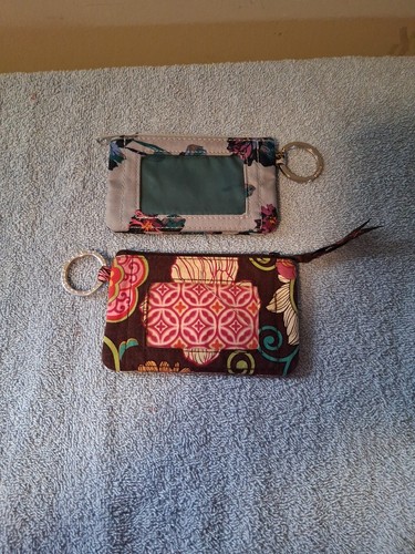 Vera Bradley 2 Piece ID Pouches