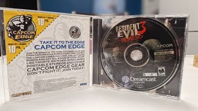 Resident Evil 3: Nemesis (Sega Dreamcast, 2000) CIB, Tested☑️ Disc Clean🔥🔥🔥
