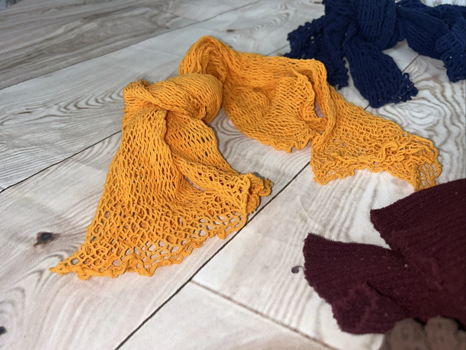 De Colección Años 70 Redes Red Calcetines Rejilla Escuela Baile Lote de 10 Rejilla Rosa Marrón Naranja Foto 4 de 4