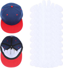 10Pcs Baseball Caps Inserts, Washable Hat Felt Shapers Hat Sweat Liner Cap