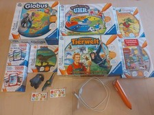 ✏️ Riesiges TipToi Paket - Stift, Bücher, Spiele, Figuren ✏️