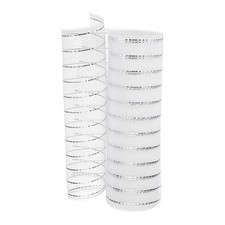 Decorative Mesh Ribbon, 10" x 10 Yard Mesh Ribbon Roll, White Silver
