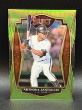 2021 Panini Select - Premier Anthony Santander #147 Green /99- Baltimore Orioles