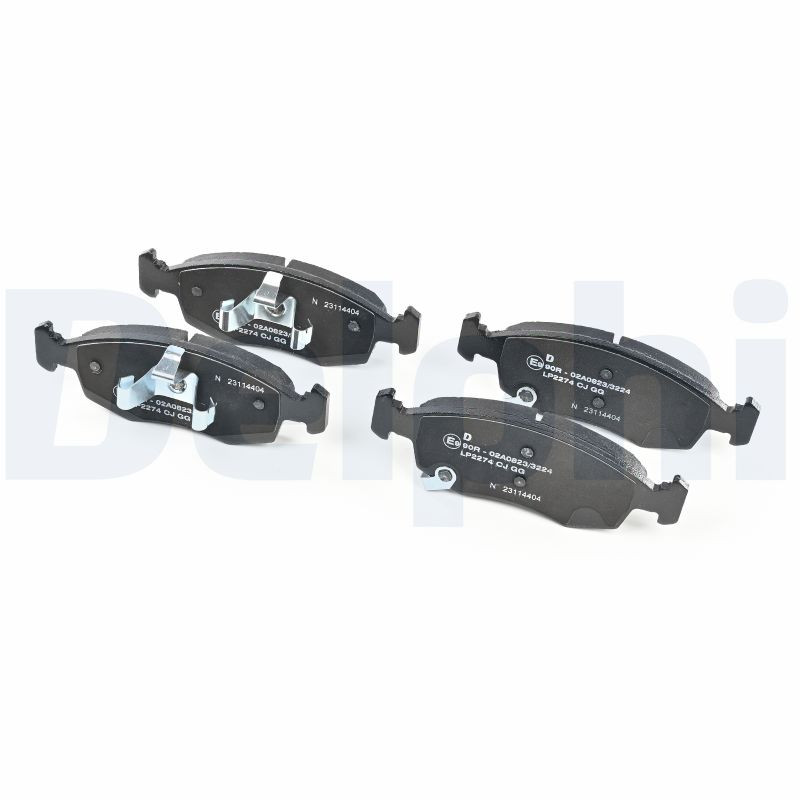 Plaquettes Delphi LP2274 Fiat 500 anti-bruit pour un freinage fluide