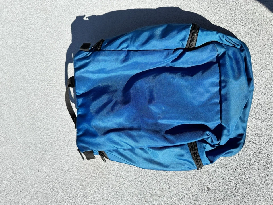 L.L. Bolsa organizadora de artículos de tocador de viaje grande Bean azul nailon estilo colgante 245362 LL Foto 4 de 4