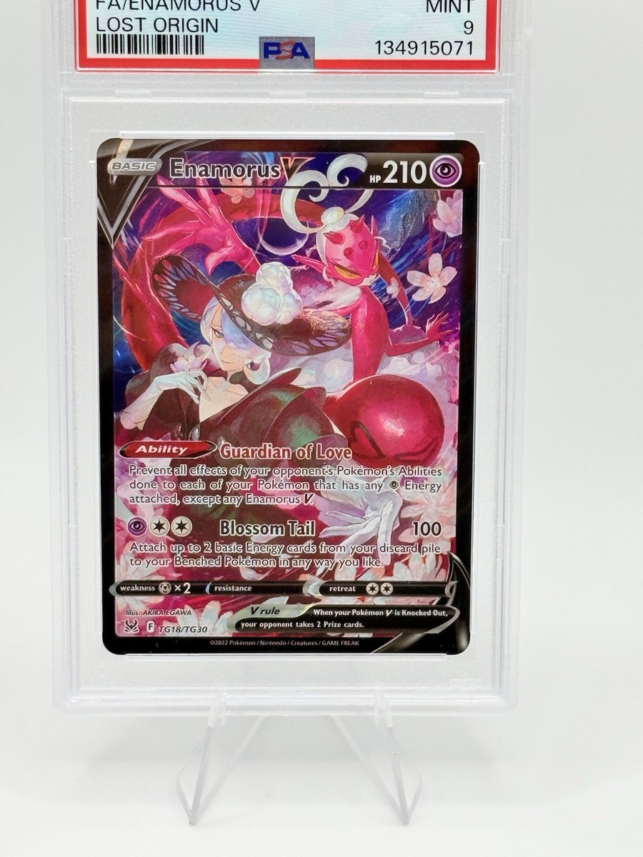 Enamorus V TG18/TG30 Swsh11: Lost Origin Trainer Gallery Holo for