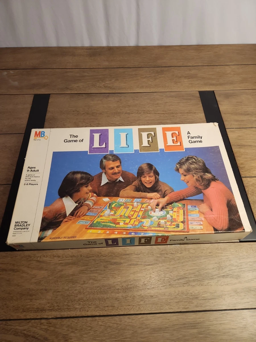 Milton Bradley Game of Life Vintage Manufacture Board