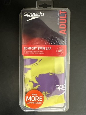 Speedo Swim Cap Adult Unisex Silicone Competition Swimming  ︎ Sunshine Yellow