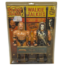 VINTAGE 1999 COLUMBIA SLAM BAM WRESTLING WALKIE TALKIES GOLDBERG  STING NEW