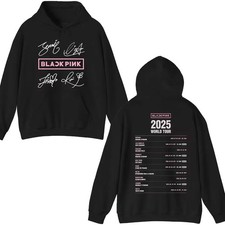 HOT 2025 Black Pink World Tour Hoodie, Black Pink 2025 Concert Sweatshirt