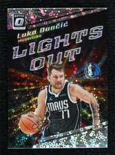 2023-24 Donruss Optic Lights Out Fast Break Holo Prizm Luka Doncic Dončić #3 0c3