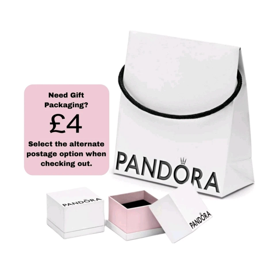 Pandora Clip Charm Rose Gold Arc Of Love Pave Genuine ALE MET 787020NPM - Image 3 of 4