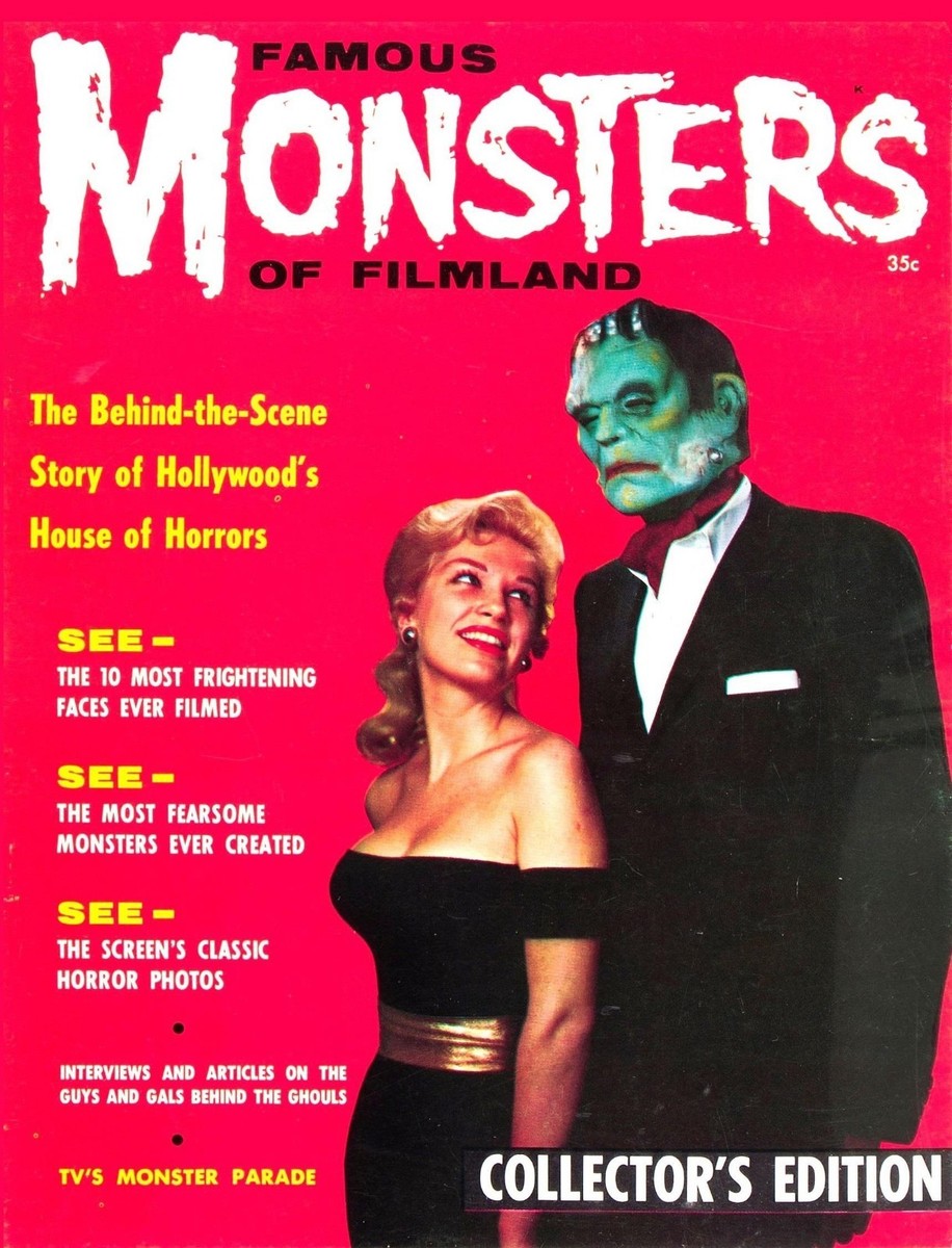 Famous Monsters of Filmland #1-10 Photocopy Magazine Lot | eBay