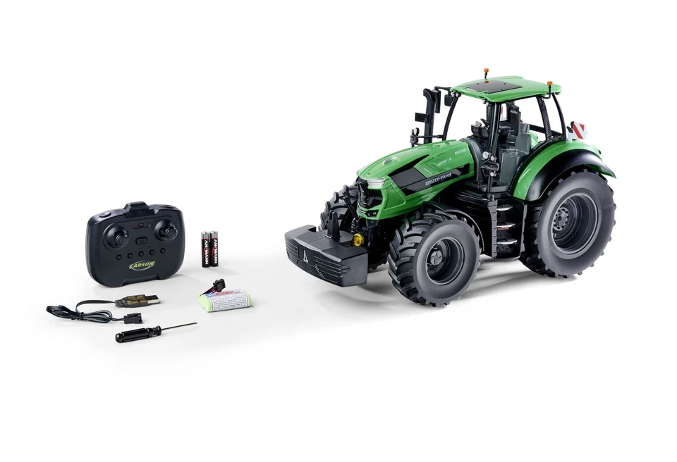 RC Traktor Deutz-Fahr 8280 TTV 1:16 Carson RTR mit LED & Hupe - Bild 2 von 4