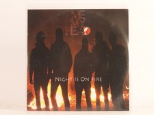 ME MY HEAD NIGHT IS ON FIRE (F42) 1 Track Promo CD Single including Picture Slee