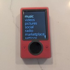 Microsoft Zune 30 Limited Edition Red  30 GB  Digital Media Player