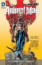 Animal Man Vol. 1 The Hunt The New 52 - Paperback By Lemire Jeff - VERY GOOD