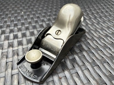 Stanley No.18 1/4 Knuckle Joint Block Plane. Scarce (1952-58) VGC. Clean!
