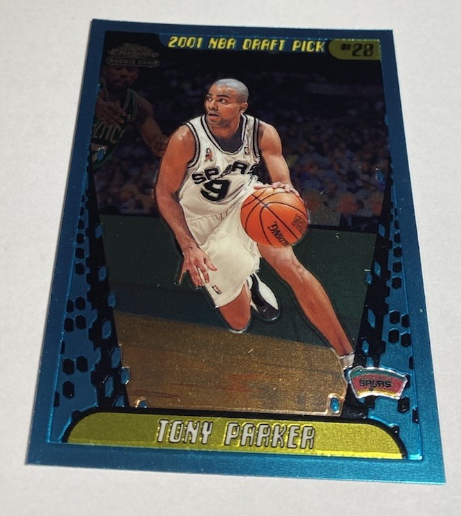 2001-02 Topps Chrome - Tony Parker #155 (RC)