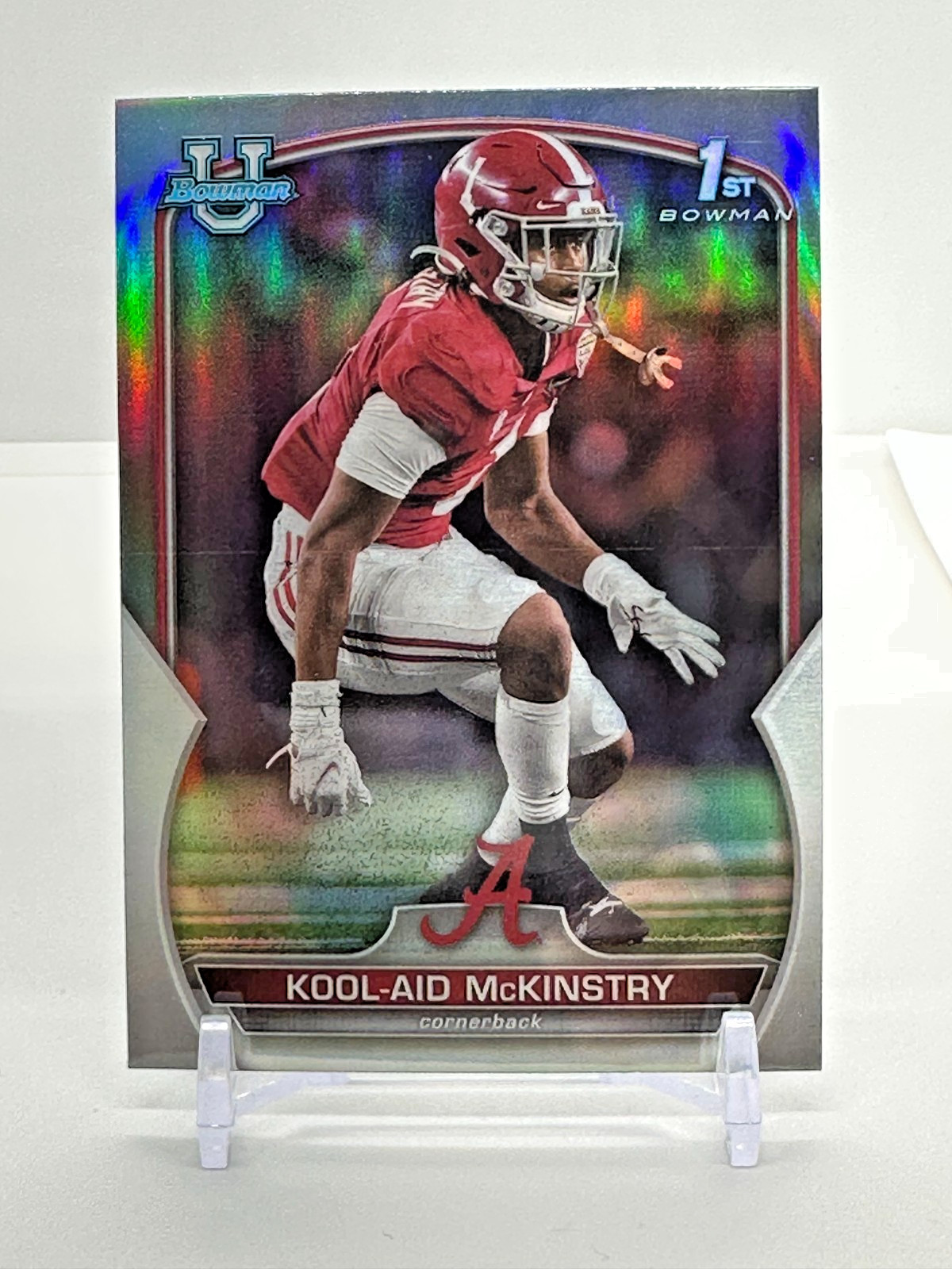 2022 Bowman Chrome U Kool-Aid McKinstry Refractor #14 Alabama/Saints
