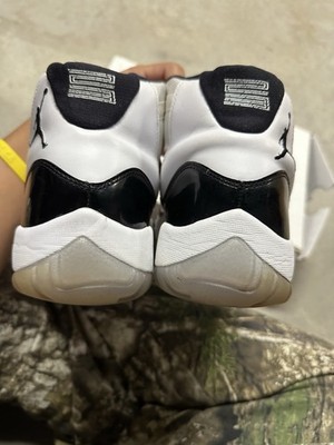 Air Jordan 11 Retro Concord 2011 Black White Playoff - Size 12