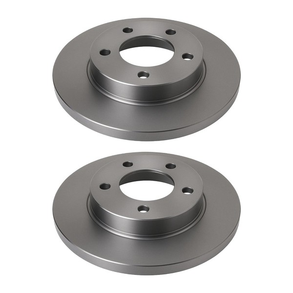 2 Bremsscheiben Hinterachse Voll Ø 120,1 Mm 18 Mm Valeo FüR U.A. Renault Master-image