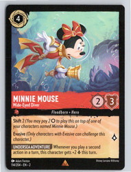 Minnie Mouse - Wide-Eyed Diver 114/204 Rise of the Floodborn