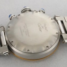 Cartier Pasha 38mm Chronograph W31011H3 YG/SS from Japan #071 4