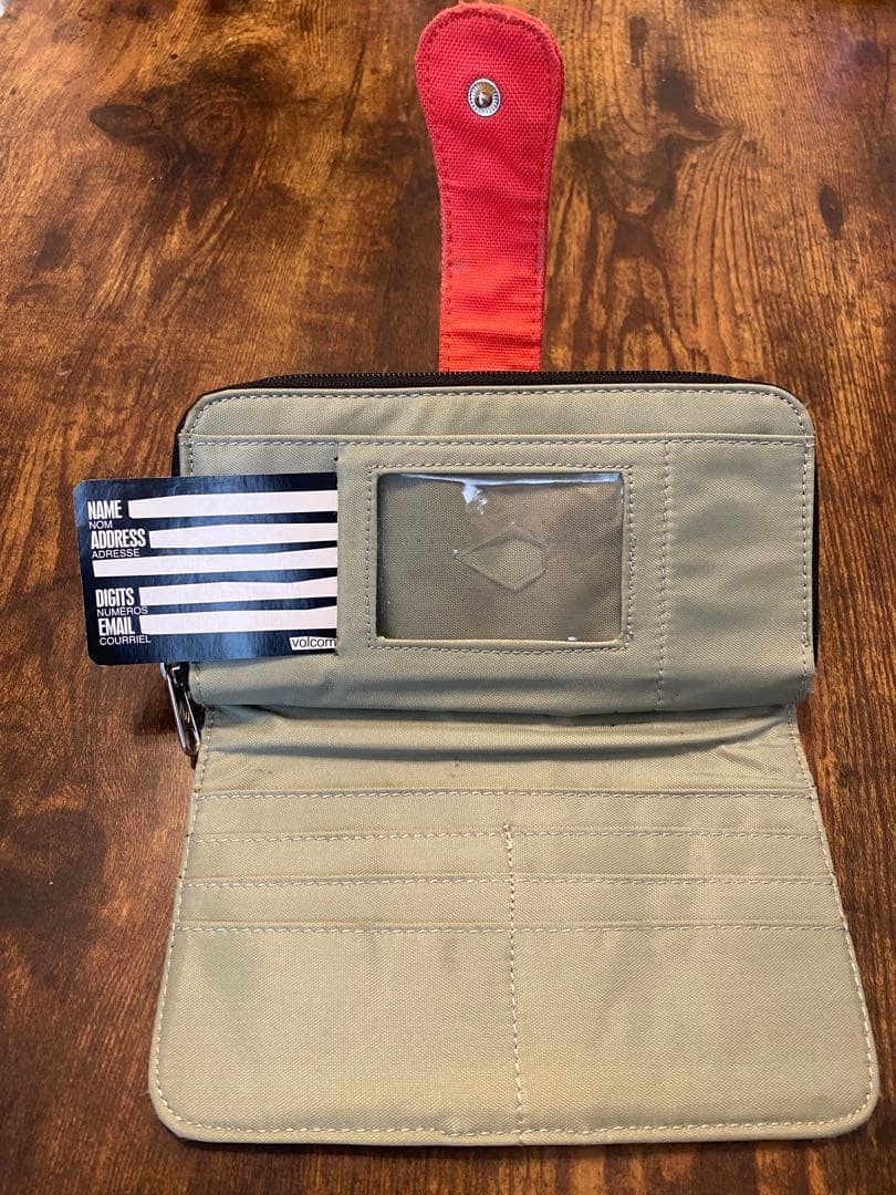 Volcom Geometric Pattern Long Wallet - image 6