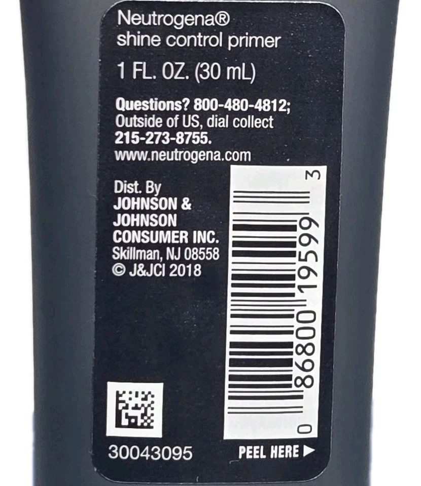 Neutrogena Shine Control Primer• Rice Protein Complex• 1 FL oz/ 2 Pack  - Image 4 of 4