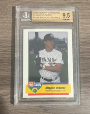 1994 FLEER PROCARDS HICKORY CRAWDADS #2189 MAGGLIO ORDONEZ BGS 9.5