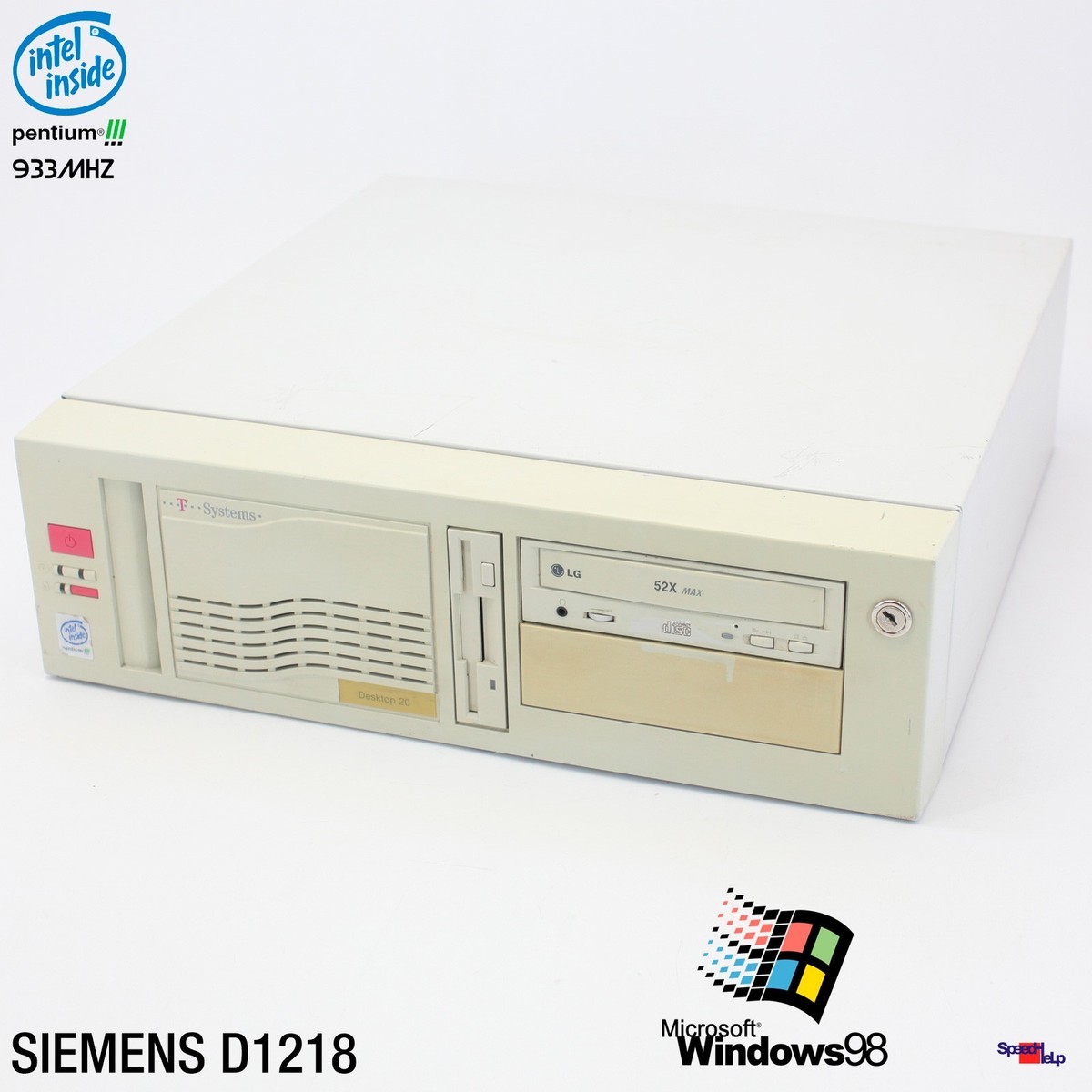 PC Computer Fujitsu Siemens Telekom Systems I815E D1218 Pentium 3