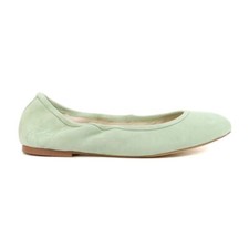Sam Edelman Fritz Light Green Suede Ballet Flats H1191L9300