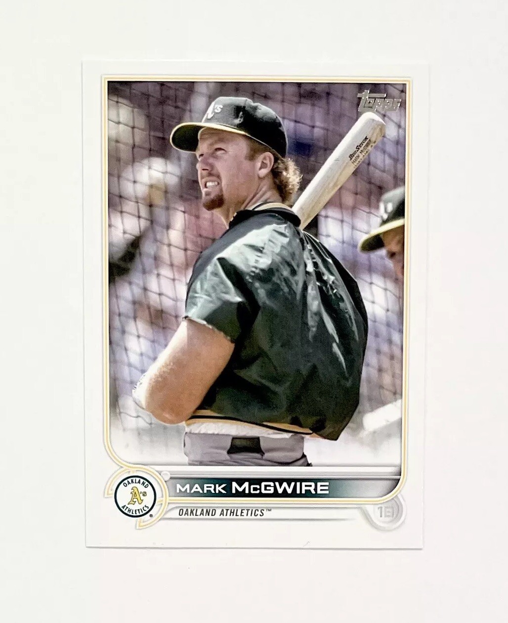 2022 Topps Update Mark McGwire SP #US25 Short Print Image Variation Oakland A’s
