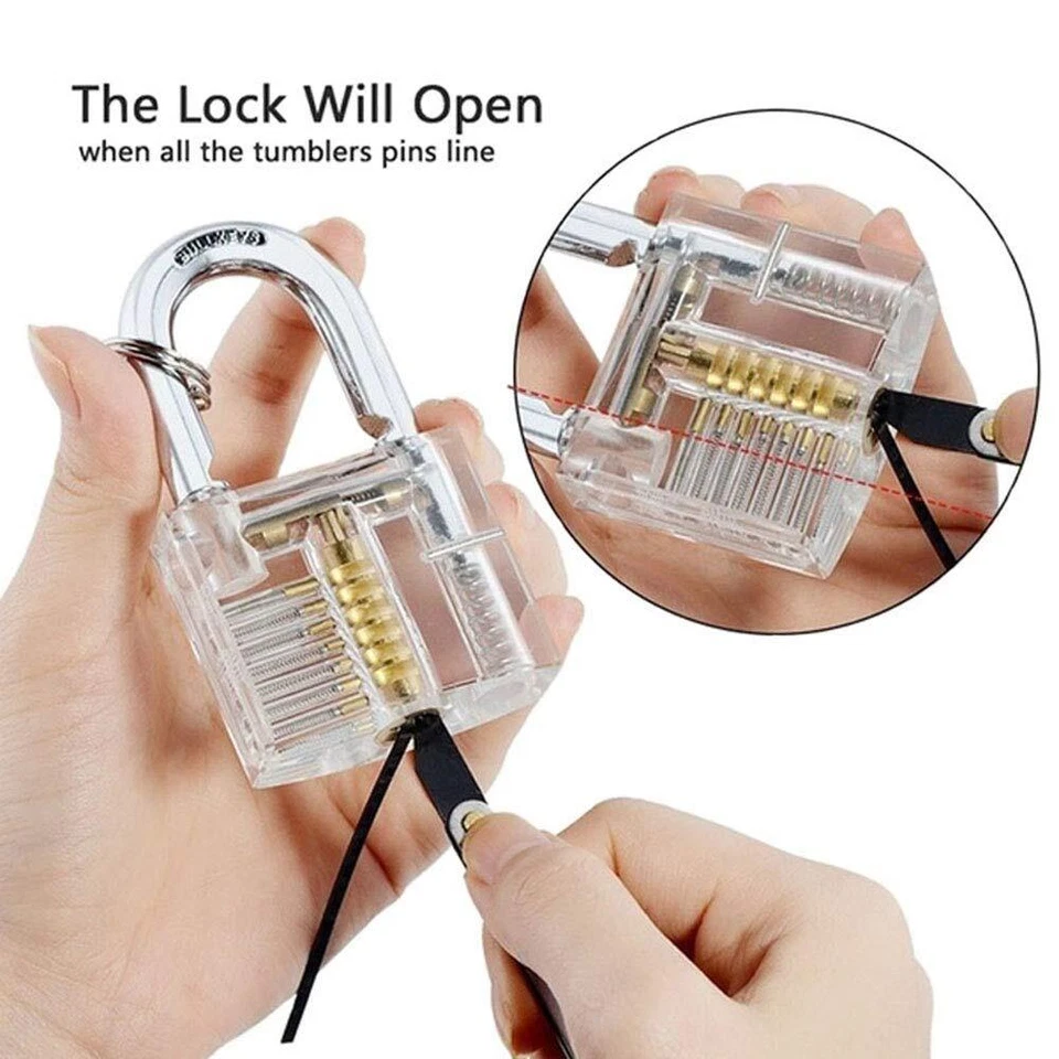 Leistungsstarke Lockpicking-Set Enthält alle benötigten Werkzeuge Geeignet f... - Bild 4 von 4