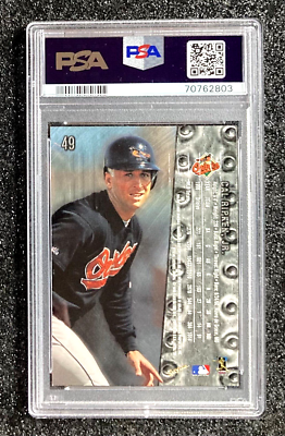 1999 l universe pmg カルリプケン・ジュニア1/50 1999 Metal Universe Cal Ripken Jr. #49 Baltimore Orioles (ROY/MVP