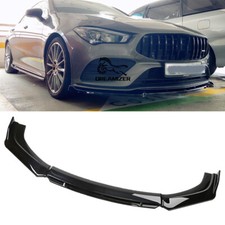 für Mercedes Benz CLS C218 Schwarz Frontstoßstange Lippen Performance Splitter